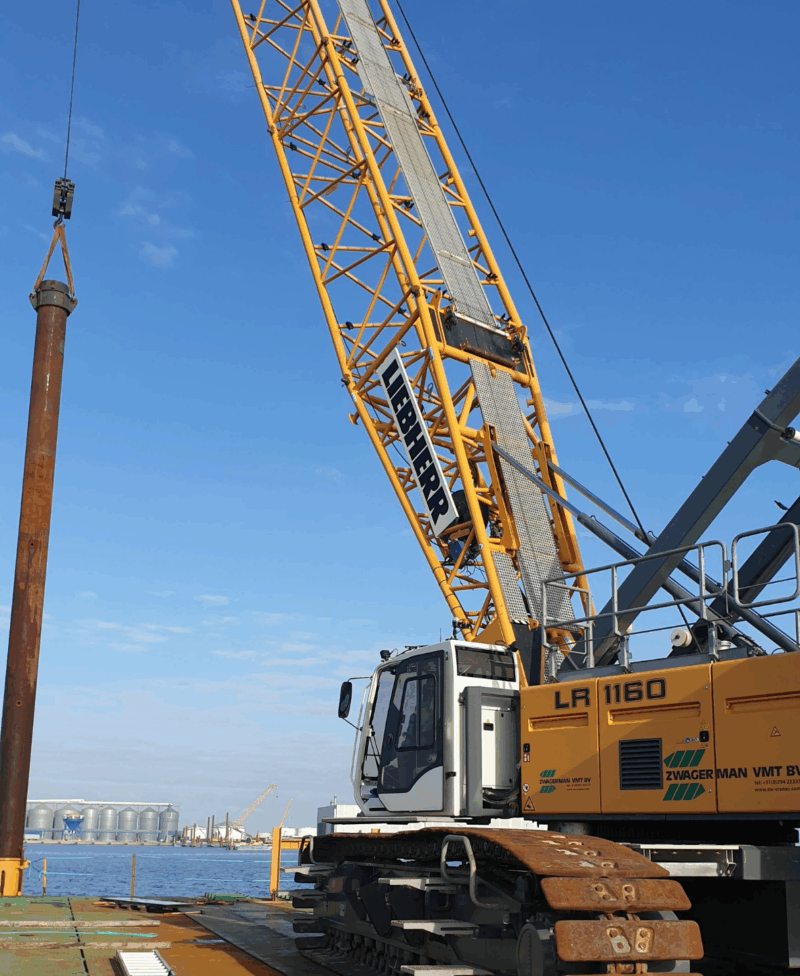 Liebherr LR 1160 rupskraan