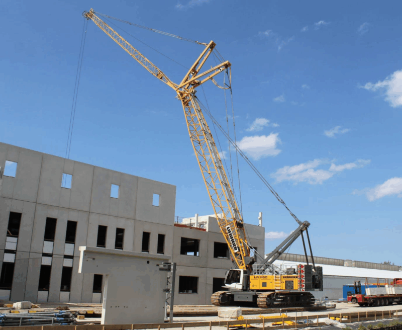Liebherr LR 1160 rupskraan