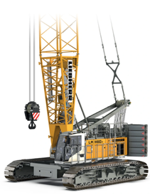 Lattice crawler cranes