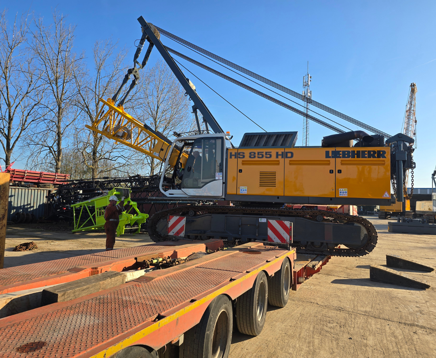 Zoomlion ZCC 1500V‑1E5 lattice‑boom rupskraan uit 2024