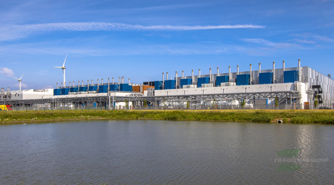 Project Eemshaven illustratie foto