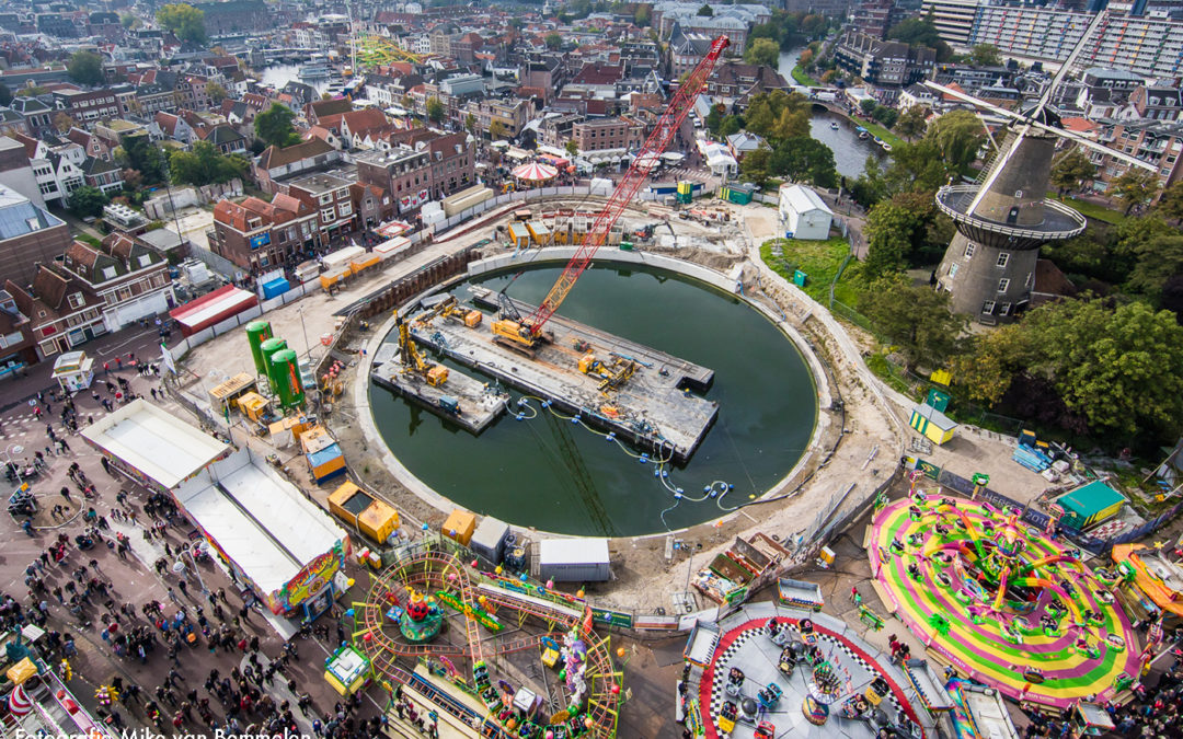 Diepste parkeer garage van Nederland – ZW Cranes