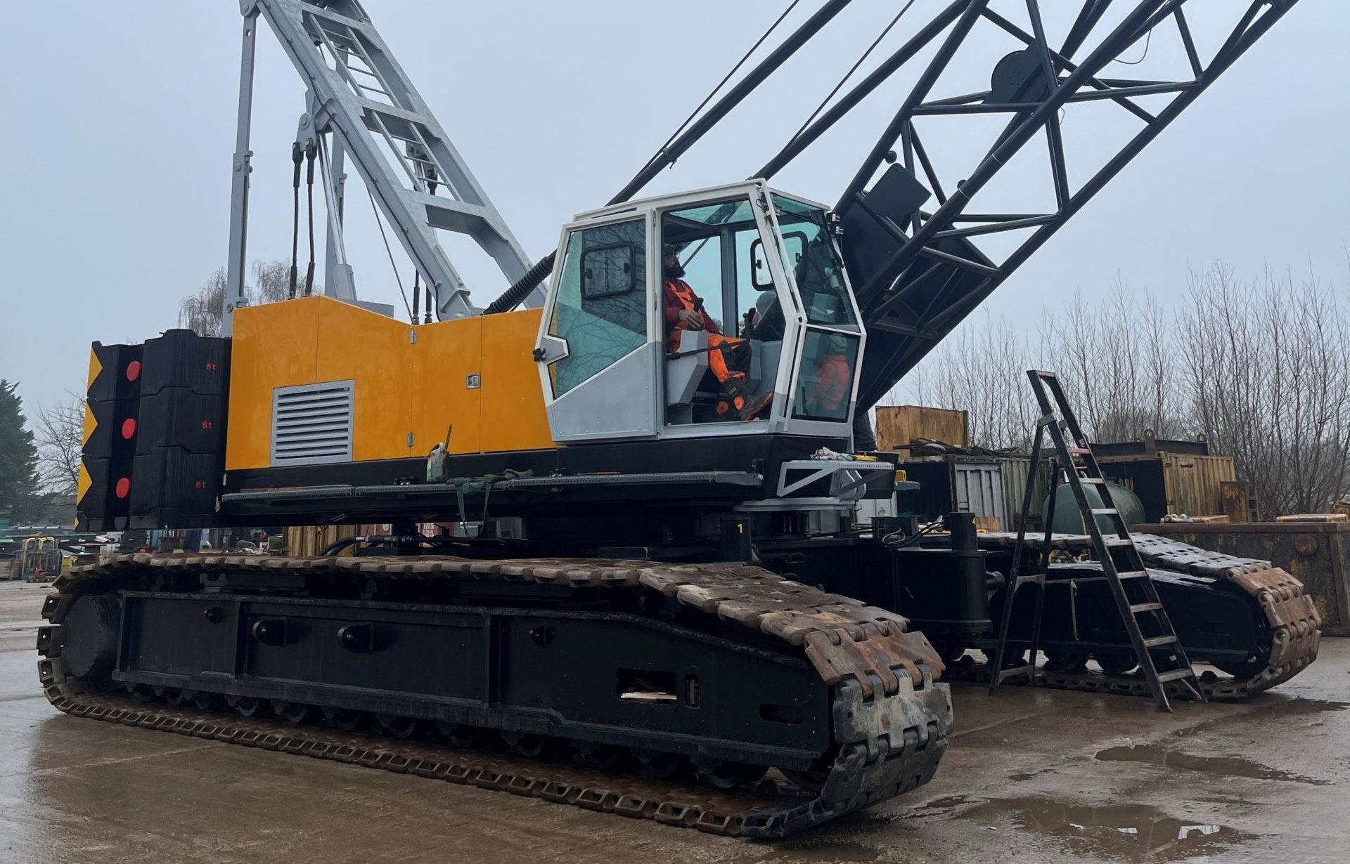 Zoomlion ZCC 1500V‑1E5 lattice‑boom rupskraan uit 2024